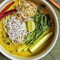 Laksa Lemak Siam Menu Rare Kuah Pekat Guna Resipi ASLI