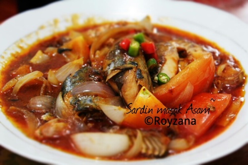 Sardin Masak Asam Myresipi