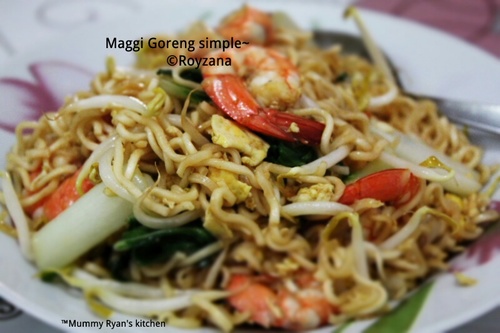 Maggi Goreng Simple Myresipi