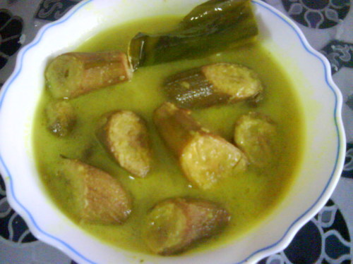 Masak Lemak Cili Api Pisang Muda Myresipi