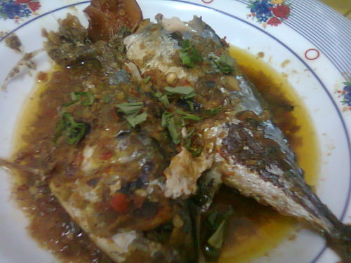 Sambal Ikan Kembung Rebus Myresipi