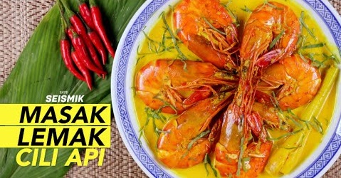 Masak Lemak Cili Api Udang Myresipi