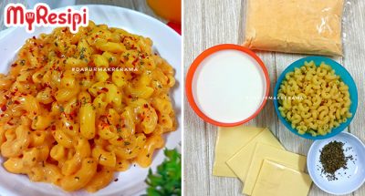 Resipi Mac & Cheese Paling Mudah, Guna 4 Bahan Je!  MyResipi