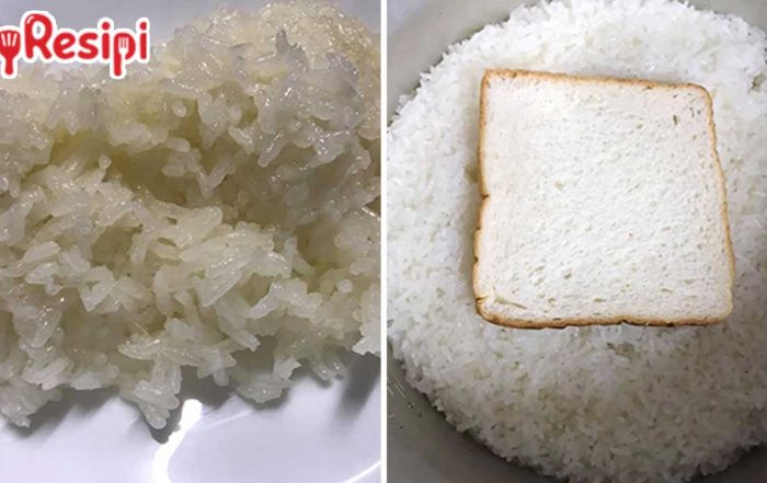 tips masak pulut cantik