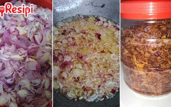 buat bawang goreng