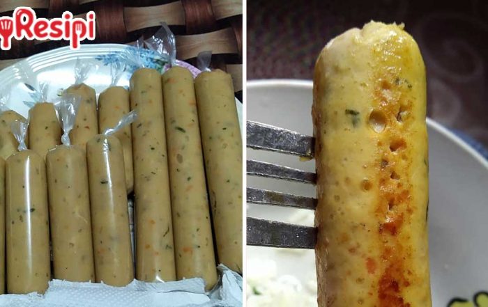 sosej homemade