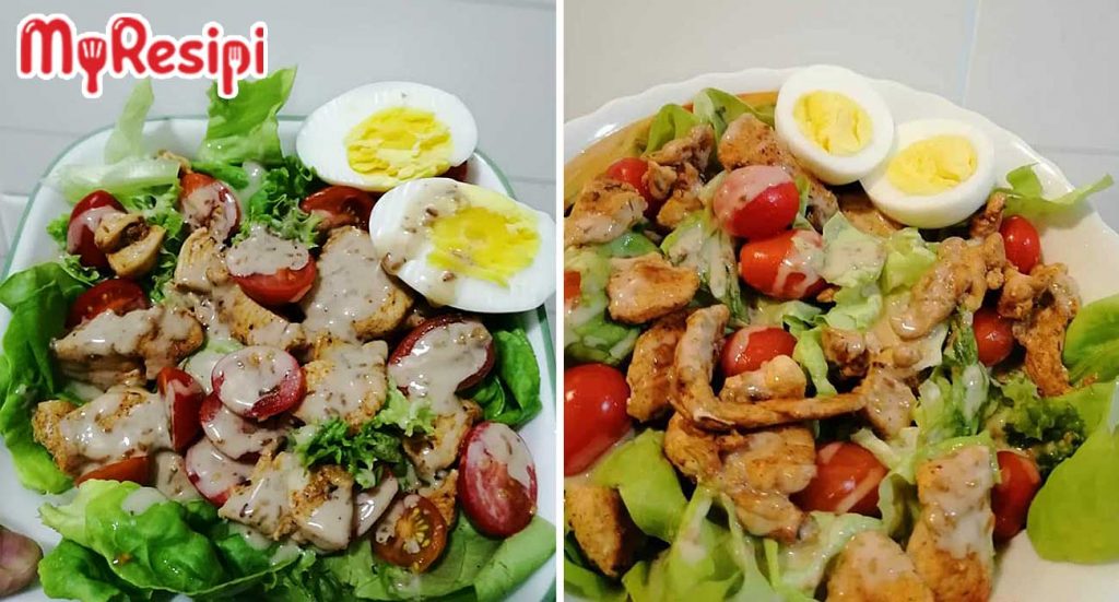 resipi chicken salad