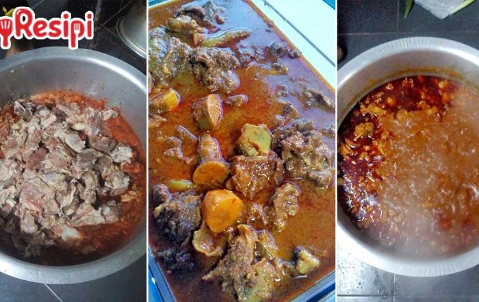 gulai darat daging