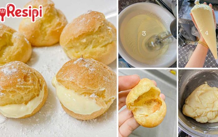 resipi cream puff
