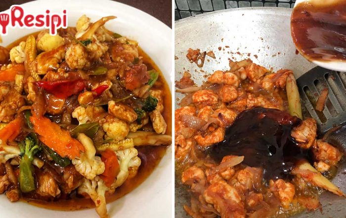 cara masak ayam paprik