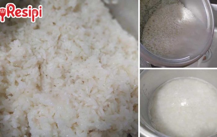 cara senang masak pulut