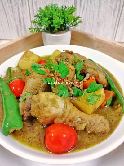 Ayam Masak Kurma Resipi Abah Ada Letak Bahan Rahsia Patutlah Sedap Kuah Pekat Myresipi