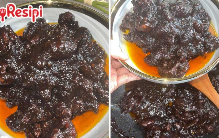 resipi daging masak hitam