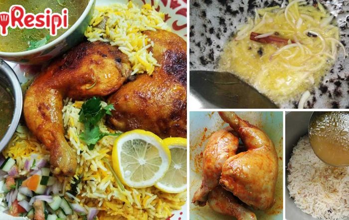 nasi arab paling senang