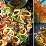 Resipi Sotong Phat Phet Thai. Menu ‘2 In 1’ Lengkap Dengan Lauk & Sayur