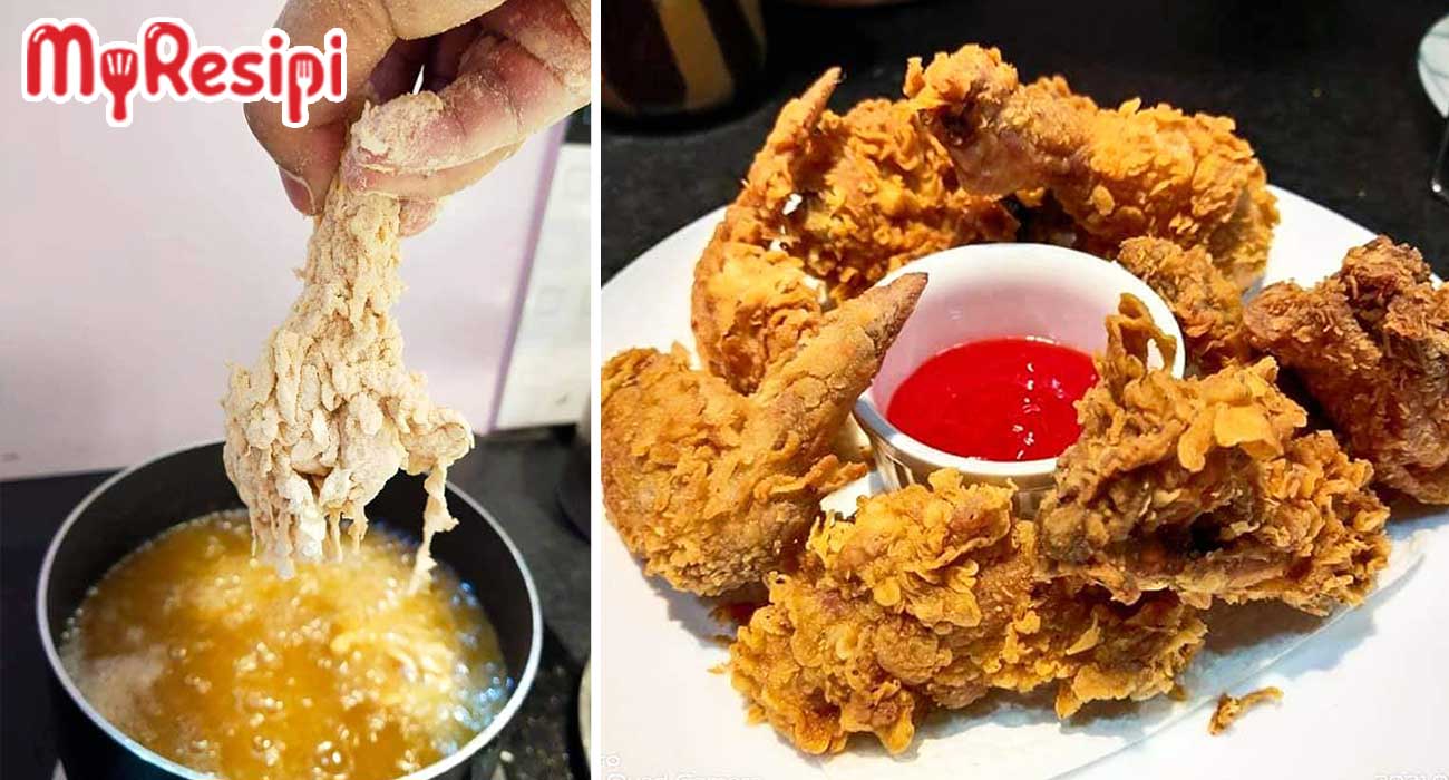 ayam goreng jadi berkerinting