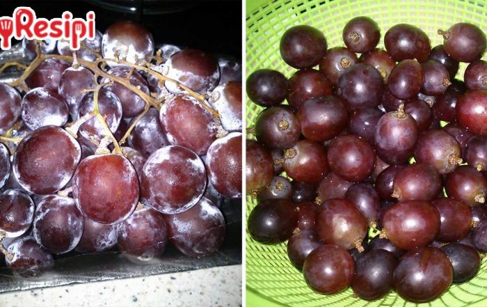 lilin pada buah