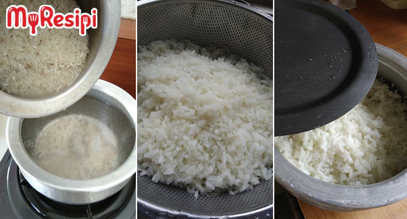 Masak nasi cara