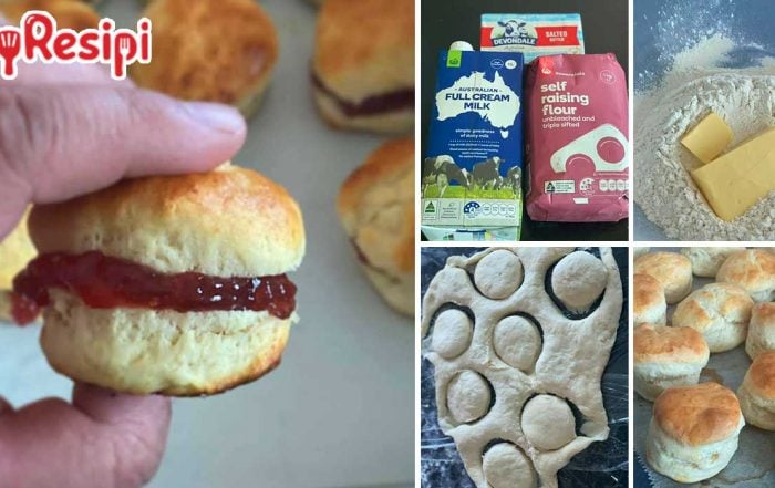 scone guna 3 bahan