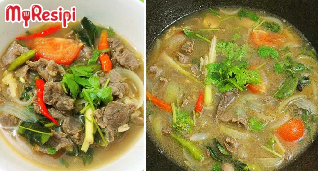 sup daging ori Thai