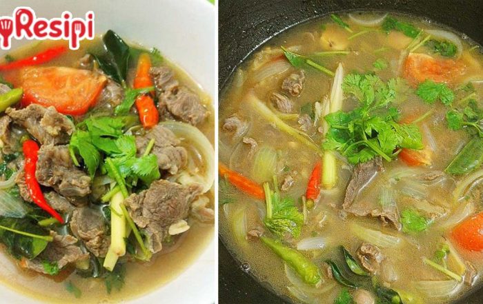 sup daging ori Thai