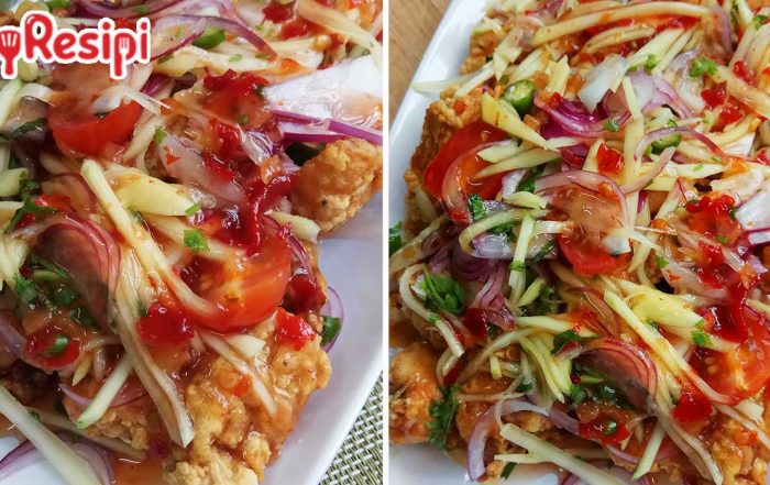 resipi chicken mango