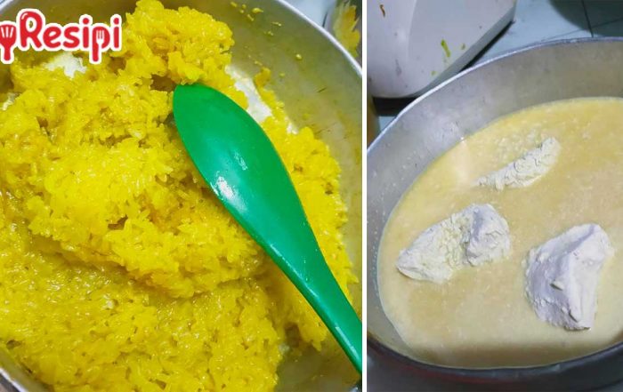 masak pulut kuning