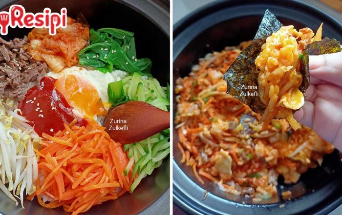 nasi campur korea