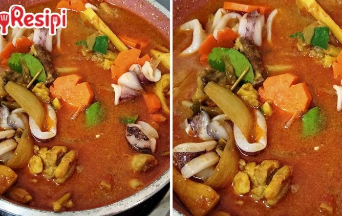 tomyam yang pekat