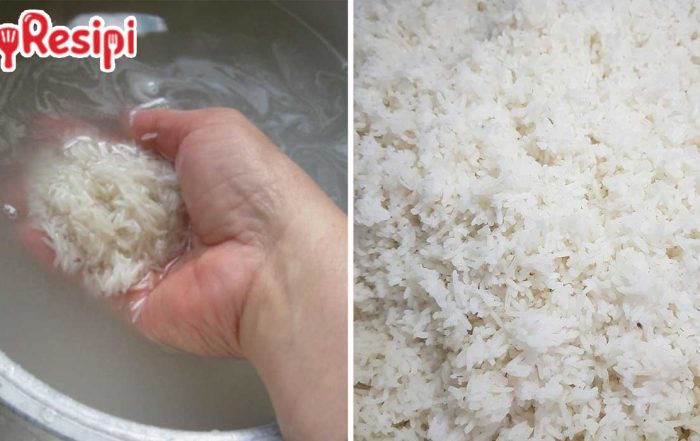 cara masak nasi putih