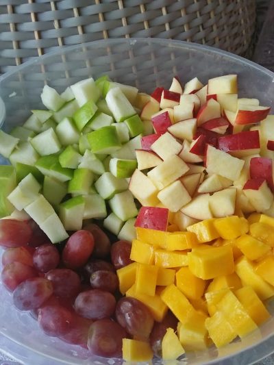resipi salad buah