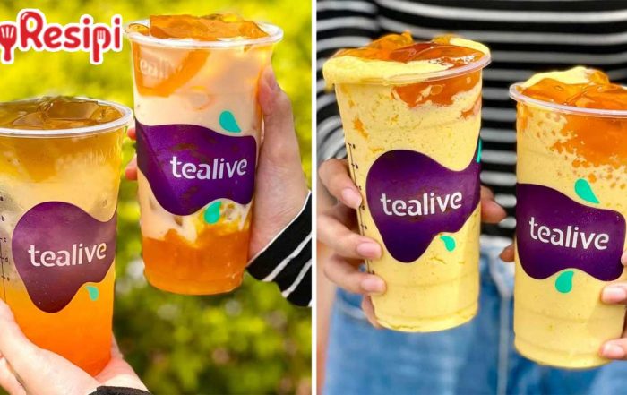 tealive menu baru