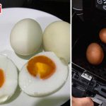 Cara Masak Telur Masin Guna Air Fryer Tanpa Guna Air, Cantik & Elok Hasilnya