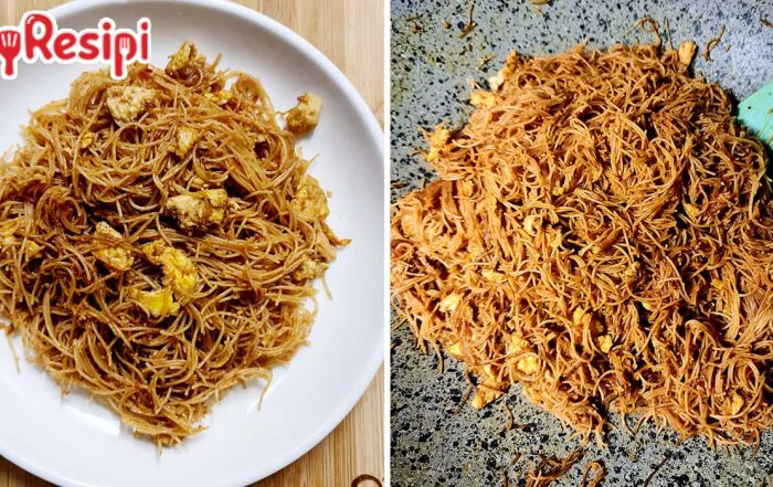 bihun goreng budak sekolah