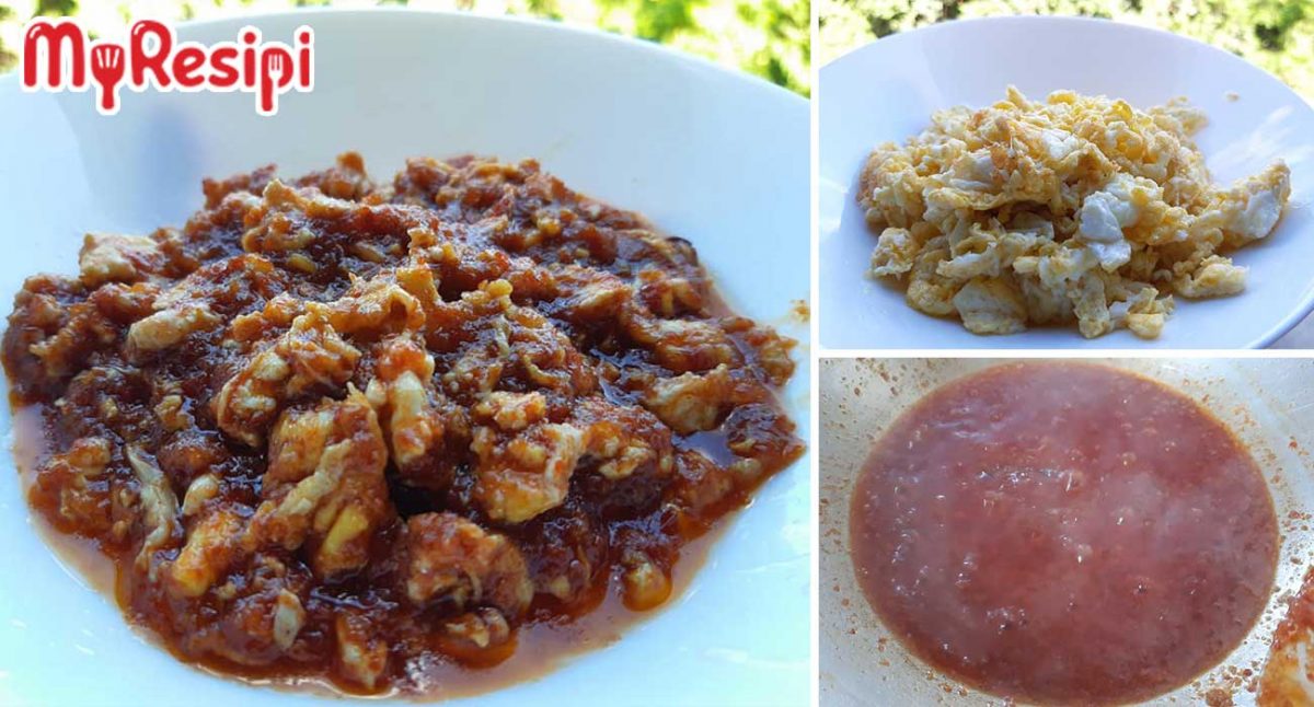 Tips Buat Sambal Telur Hancur Yang Sedap Kena Goreng Dulu Telur Sampai