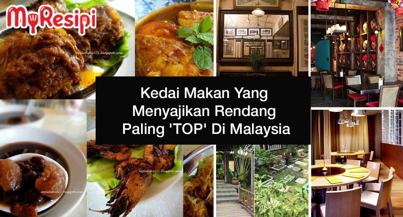 Kedai Makan Yang Menyajikan Rendang Paling 'TOP' Di Malaysia