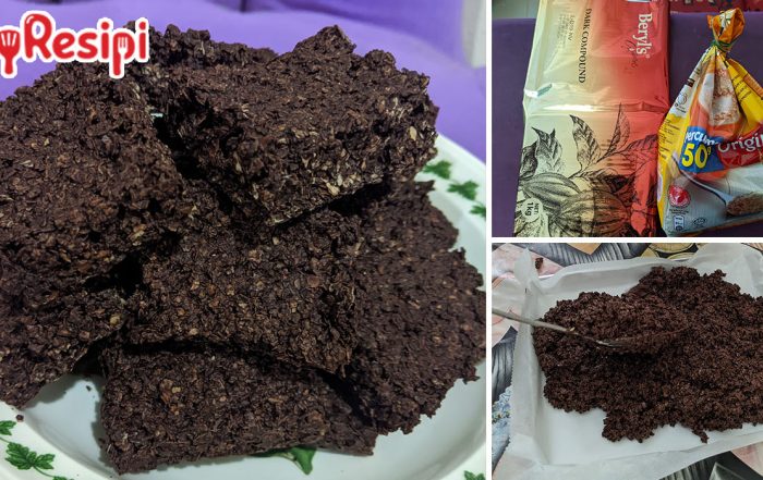 biskut raya 2 bahan