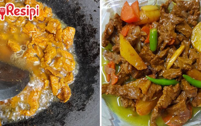 rahsia masak daging goreng