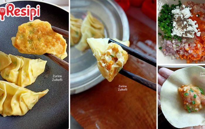 dumpling ayam homemade