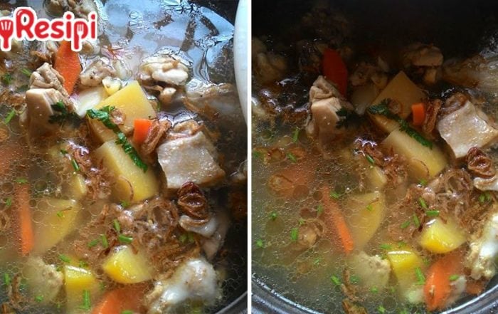 sup ayam sihat
