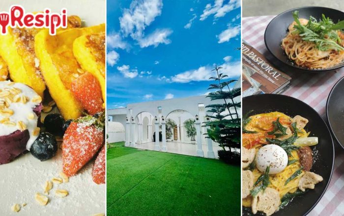 Makan Sambil Ber-OOTD Di The Rome Garden, Feeling-Feeling Di Italy