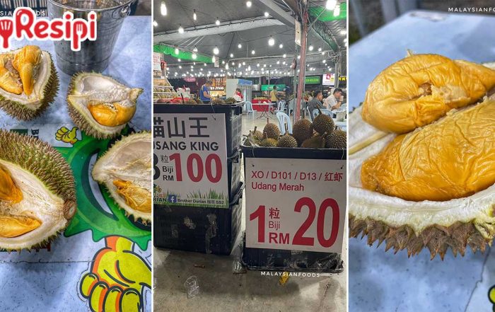 Musim Durian Telah Tiba, Jom Kita Serbu Kedai Yang Jual Durian Pelbagai Gred Confirm Sedap