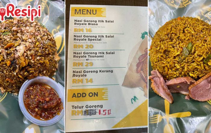 Nasi Goreng Selambak, Memang Kenyang Betul Kalau Makan Di Kedai Ni