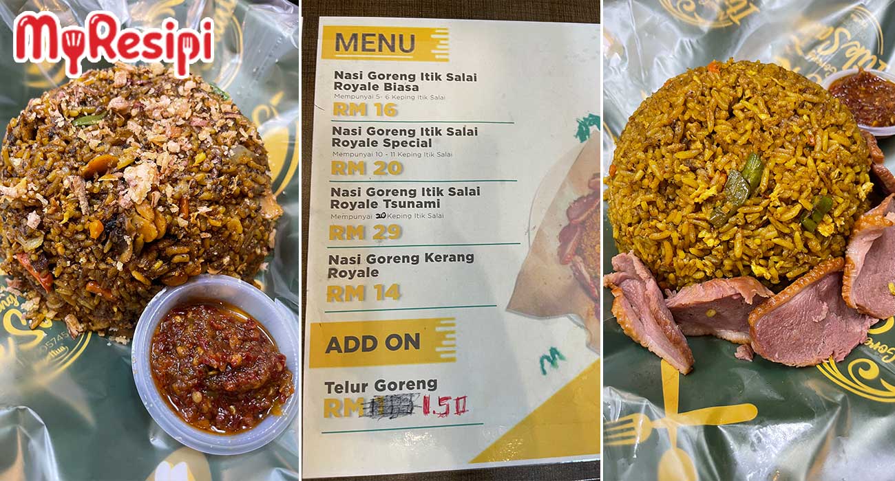 Nasi Goreng Selambak, Memang Kenyang Betul Kalau Makan Di Kedai Ni