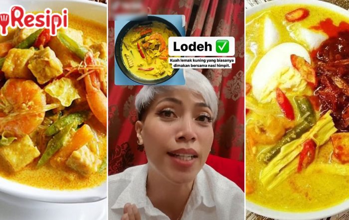 beza lodeh lontong