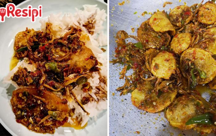 kentang goreng berlada