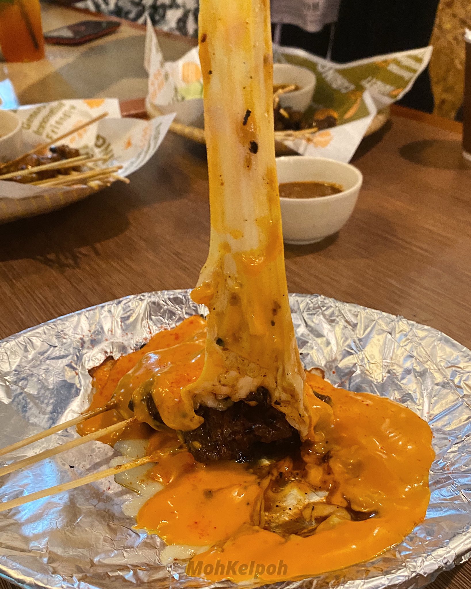 Viral Sate Cheese Isi Besar-Besar Di Ipoh, Memang Puas Makan