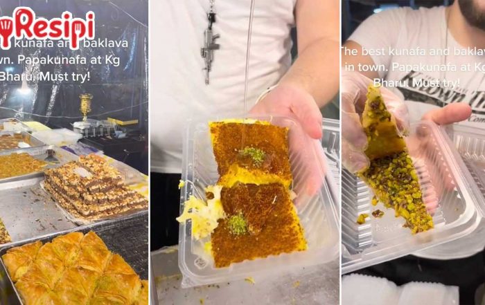 ‘Port’ Baru Kunafa Cheese Di Kg Baru, Orang Kata Sedap Tak Terlalu Manis