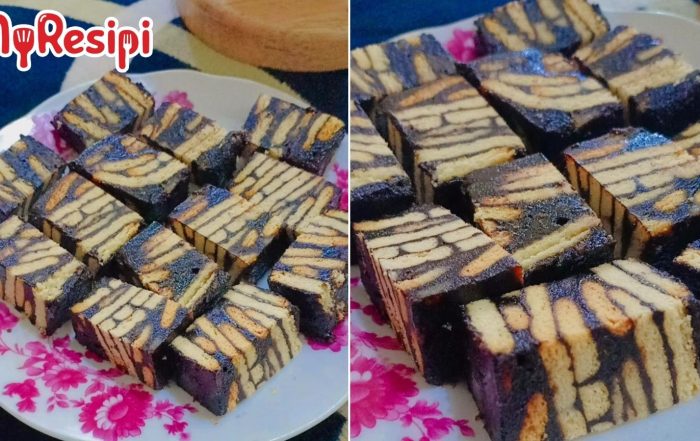 kek batik versi lembut