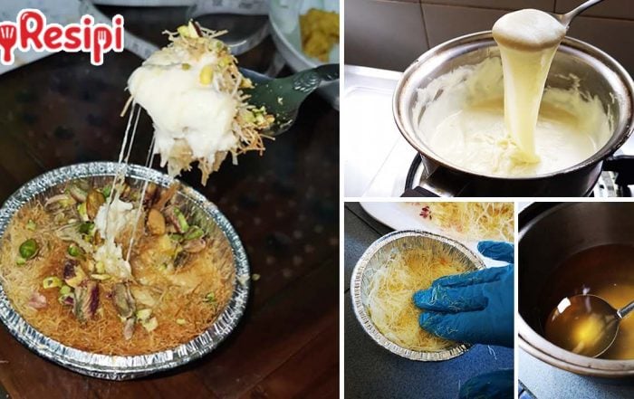 kunafa homemade